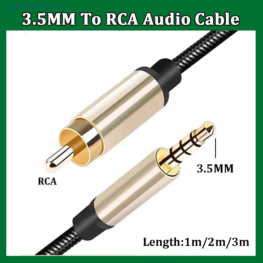 RCA Coaxial To 3.5mm TRRS Cable For Phone Laptop TV Car S/PDIF Adapter Converter 3.5 mm Jack Phono Plug 1/2/3 Meters Long
RCA Coaxial To 3.5mm TRRS Cable For Phone Laptop TV Car S/PDIF Adapter Converter 3.5 mm Jack Phono Plug 1/2/3 Meters Long