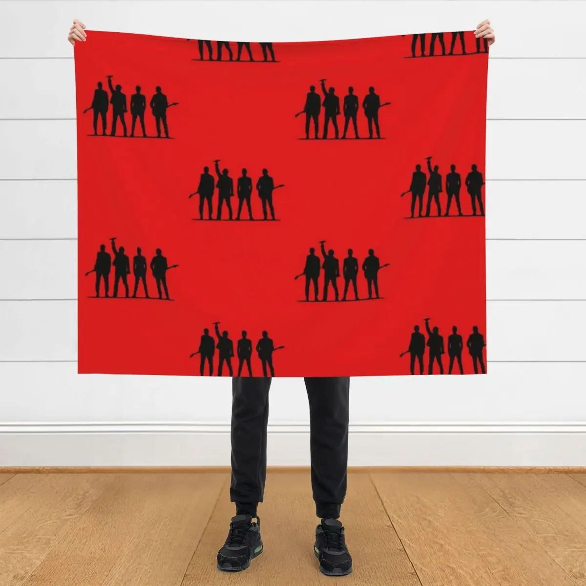 U2 silhouette The Joshua Tree Tour Throw Blanket Soft Beds Thermal Plaid on the sofa Blankets
U2 silhouette The Joshua Tree Tour Throw Blanket Soft Beds Thermal Plaid on the sofa Blankets