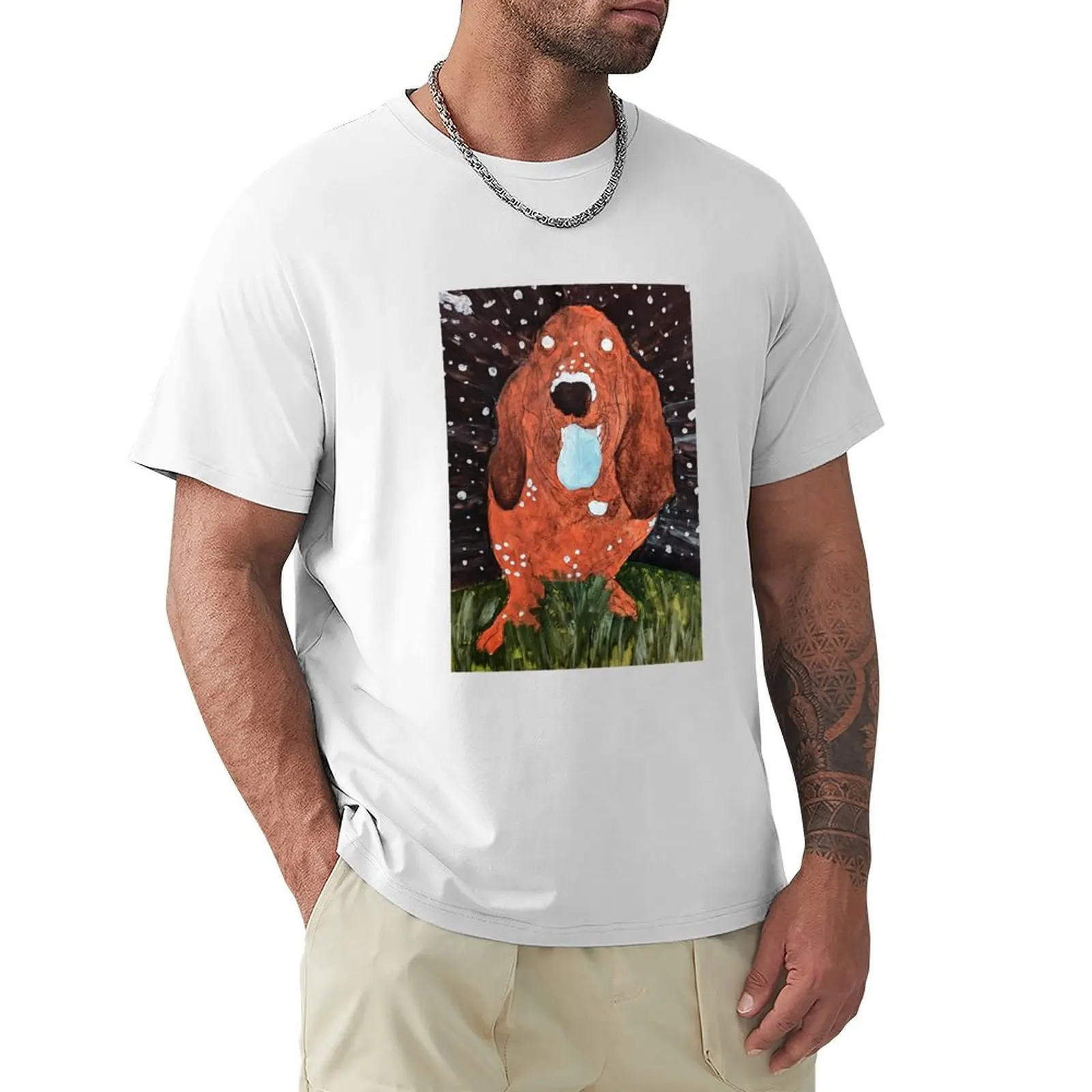 The Nightwatcher - Basset Seeing Stars T-shirt sweat aesthetic clothes kawaii clothes T-shirts for men cotton
The Nightwatcher - Basset Seeing Stars T-shirt sweat aesthetic clothes kawaii clothes T-shirts for men cotton