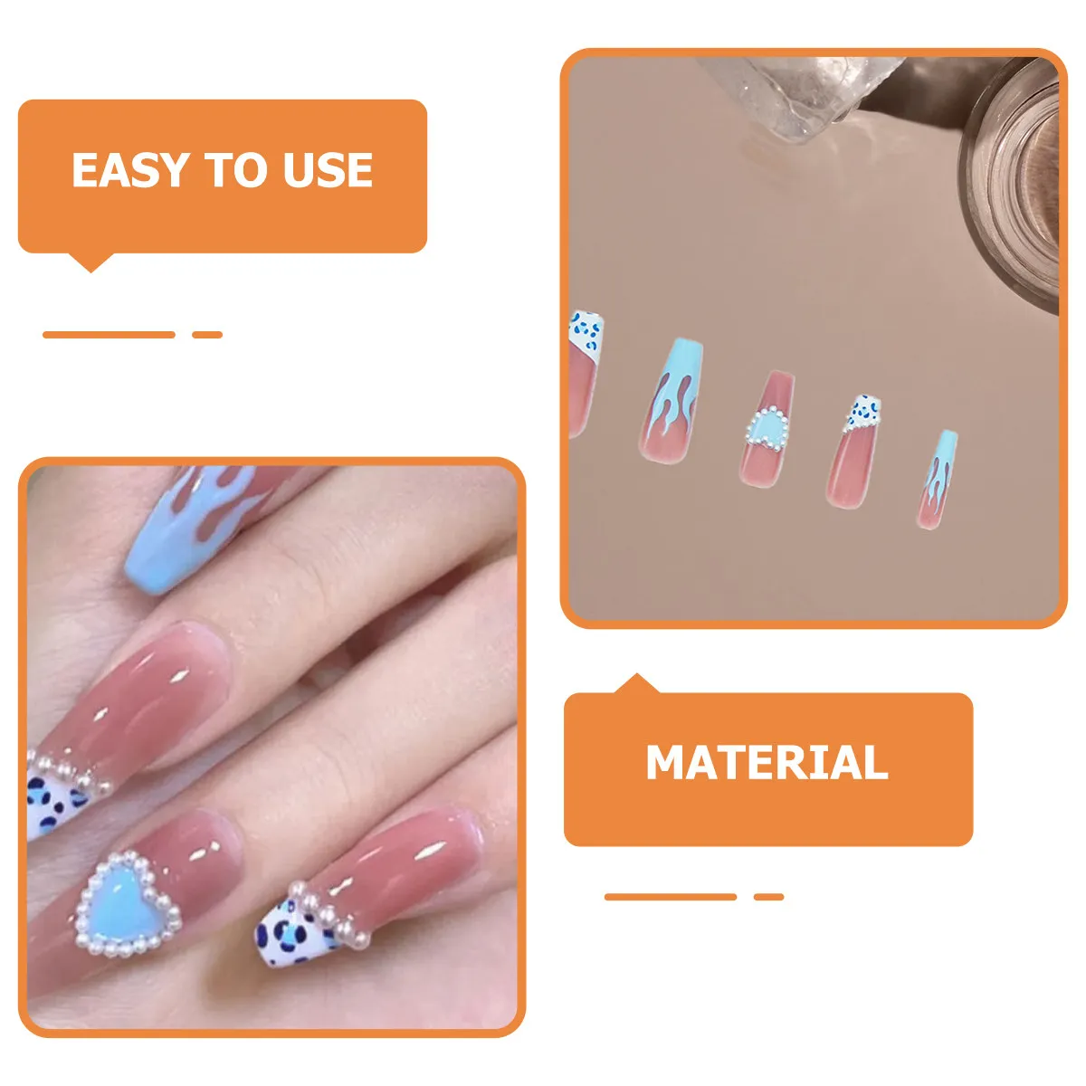 Clear Full Cover Pre-shaped False Nails Decorative Tip Tips Fake DIY ABS Stickers
Clear Full Cover Pre-shaped False Nails Decorative Tip Tips Fake DIY ABS Stickers