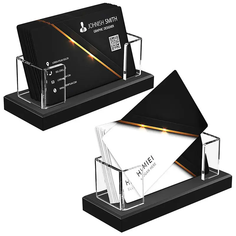 1/2Pcs Acrylic Business Card Holder for Desk, Clear Business Cards Display Holders Stand, Fits 30-50 Business Cards
1/2Pcs Acrylic Business Card Holder for Desk, Clear Business Cards Display Holders Stand, Fits 30-50 Business Cards