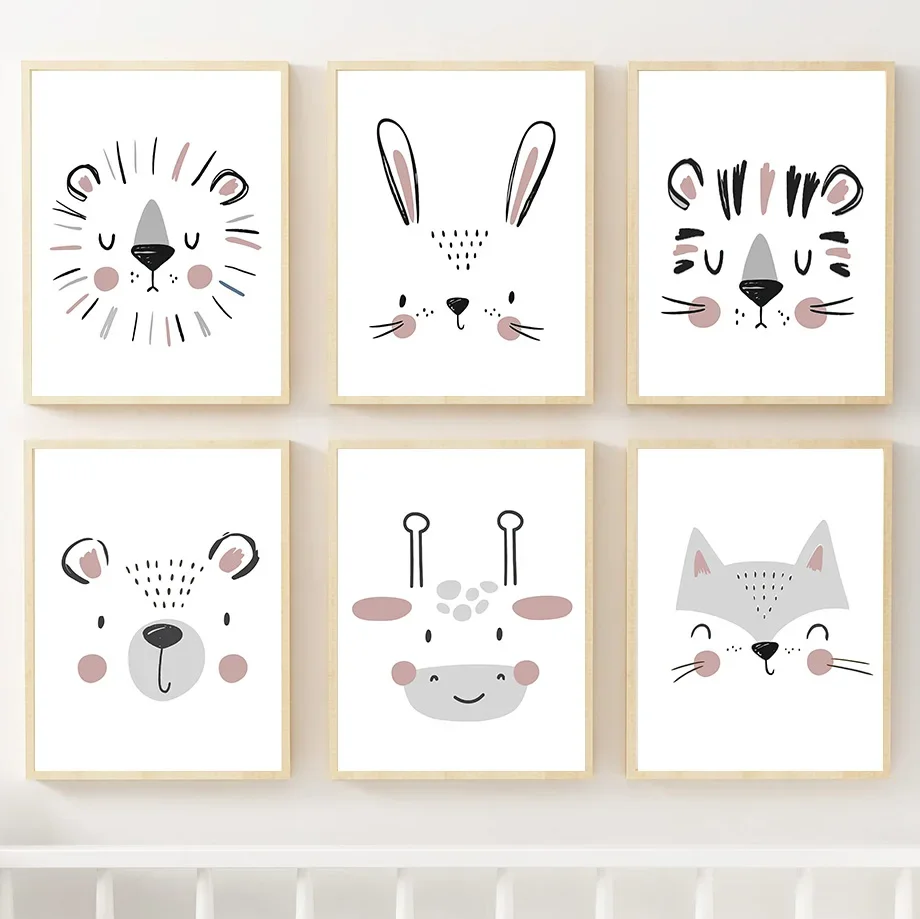 Jungle Animals Lion Rabbit Giraffe Bear Tiger Nordic Posters And Prints Wall Art Canvas Painting Wall Pictures Kids Room Decor
Jungle Animals Lion Rabbit Giraffe Bear Tiger Nordic Posters And Prints Wall Art Canvas Painting Wall Pictures Kids Room Decor