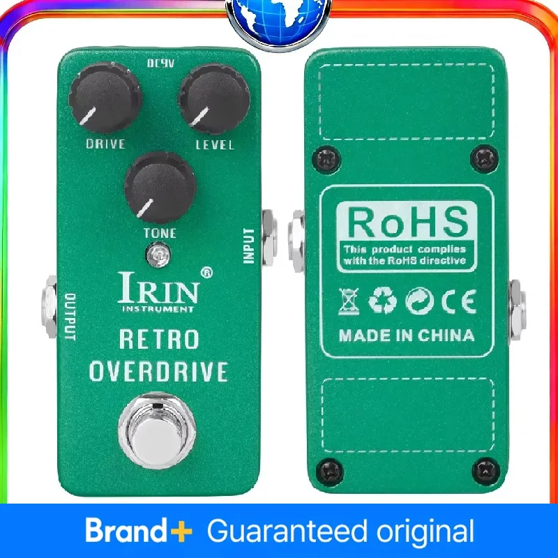 IRIN RS-01 Retro Mini Overdrive Electric Guitar Effect Pedal True Bypass Guitar Accessories
IRIN RS-01 Retro Mini Overdrive Electric Guitar Effect Pedal True Bypass Guitar Accessories