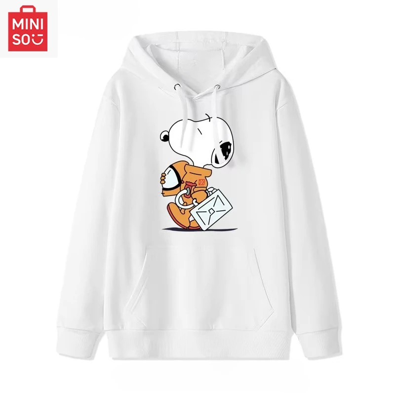 New Cartoon Snoopy Print Pullover Hooded Sweetheart Women's Cute Cartoon Loose Top Coat Hoodie Couple Casual Versatile Fashion
New Cartoon Snoopy Print Pullover Hooded Sweetheart Women's Cute Cartoon Loose Top Coat Hoodie Couple Casual Versatile Fashion