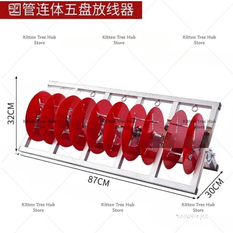 Wire Pay-off Rack Pay-off Fold Three-wire Multi-wire Home Improvement Wire
Wire Pay-off Rack Pay-off Fold Three-wire Multi-wire Home Improvement Wire
