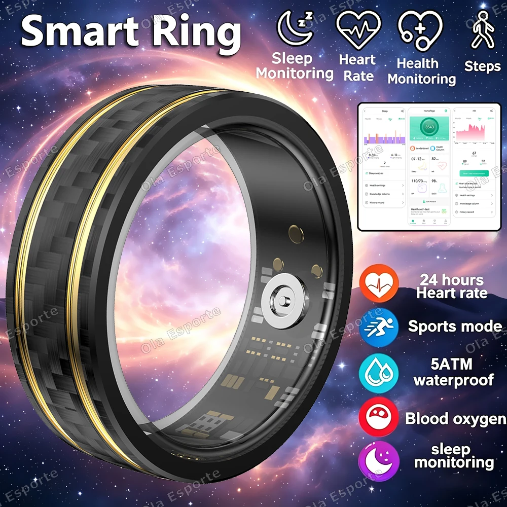 Умное кольцо 2026 для всей семьи: мониторинг сердечного ритма и сна, водонепроницаемость IP68 и 5ATM, мультиспортивный режим. Для мужчин и женщин.
Умное кольцо 2026 для всей семьи: мониторинг сердечного ритма и сна, водонепроницаемость IP68 и 5ATM, мультиспортивный режим. Для мужчин и женщин.