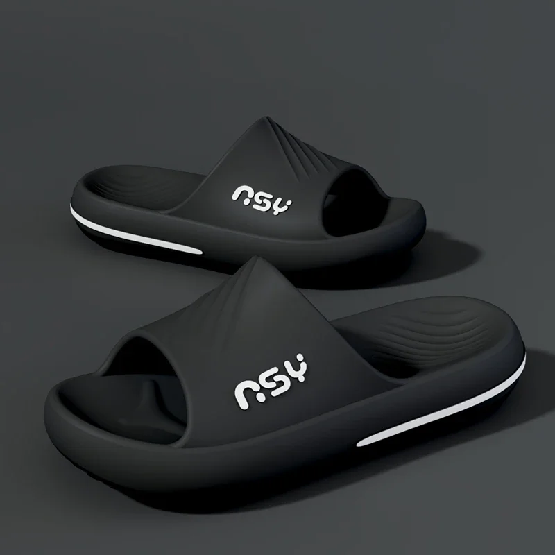 Модные мужские тапочки на платформе, летняя домашняя обувь, уличные мягкие нескользящие удобные пляжные прогулочные сандалии из ЭВА на толстой подошве
Модные мужские тапочки на платформе, летняя домашняя обувь, уличные мягкие нескользящие удобные пляжные прогулочные сандалии из ЭВА на толстой подошве