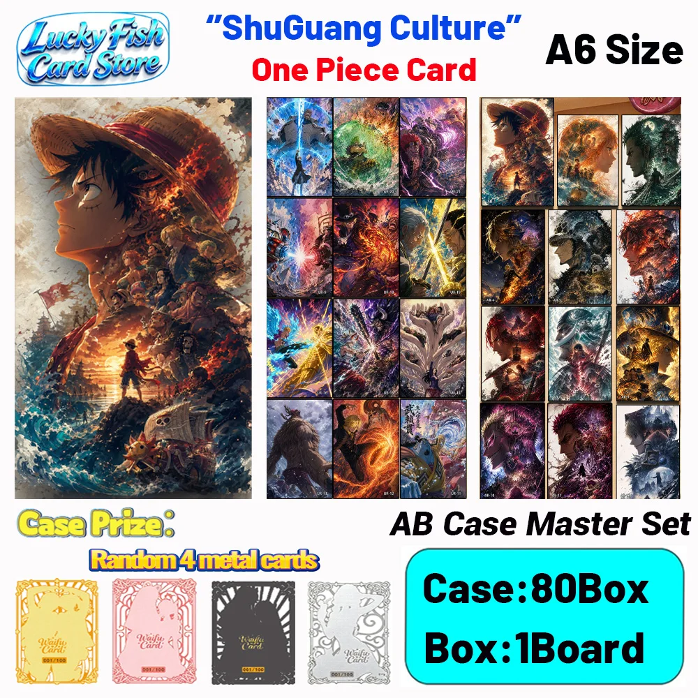 Wholesale 2026 New ShuGuang Creative Studio One Piece Cards 100 Pieces A6 Size Boards Children's Toys Birthday Gifts
Wholesale 2026 New ShuGuang Creative Studio One Piece Cards 100 Pieces A6 Size Boards Children's Toys Birthday Gifts