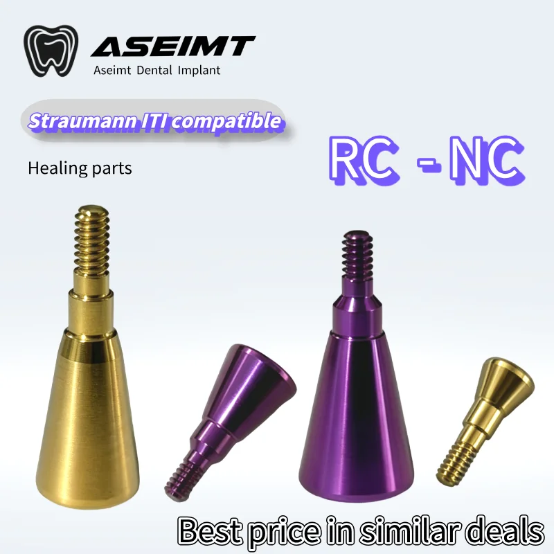 Dental Titanium Grade 5 Healing Abutment for Straumann Professional OEM-ODM Medical Dental Consumables Made in Factory Direct
Dental Titanium Grade 5 Healing Abutment for Straumann Professional OEM-ODM Medical Dental Consumables Made in Factory Direct