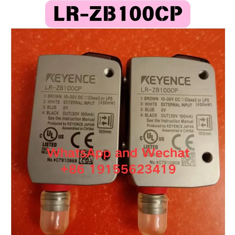 Совершенно новый оригинальный импортный фотоэлектрический переключатель LR-ZB100CP
Совершенно новый оригинальный импортный фотоэлектрический переключатель LR-ZB100CP