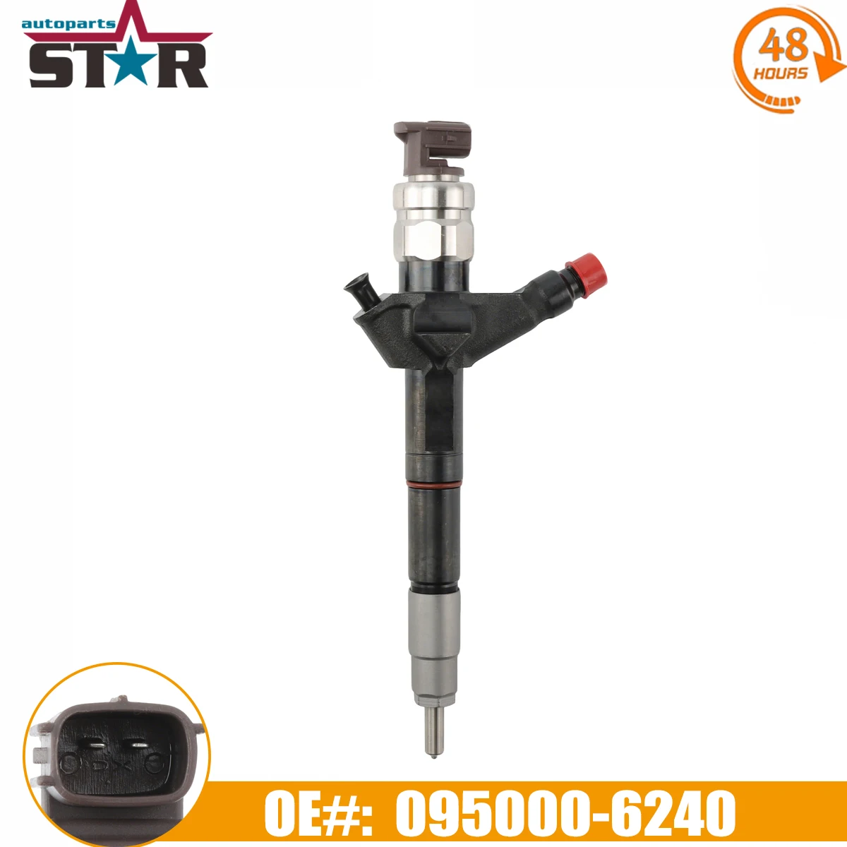 095000-6240 0950006240 Fuel Injector For Nissan NP300 2008 Cabstar 2006 Hardbody 2008 Pick Up 2002 2.5L 16600-MB40A 16600-MB40 
095000-6240 0950006240 Fuel Injector For Nissan NP300 2008 Cabstar 2006 Hardbody 2008 Pick Up 2002 2.5L 16600-MB40A 16600-MB40