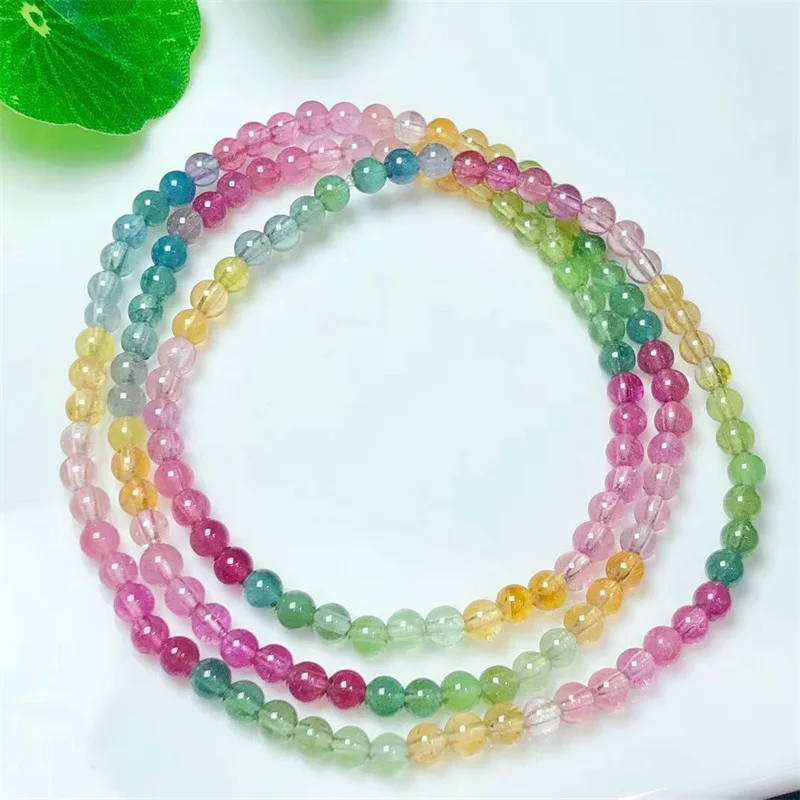 Natural Tourmaline Triple Circle Bracelet Healing Fashion Reiki Crystal Fengshui Jewelry Birthday Gift 1pcs
Natural Tourmaline Triple Circle Bracelet Healing Fashion Reiki Crystal Fengshui Jewelry Birthday Gift 1pcs