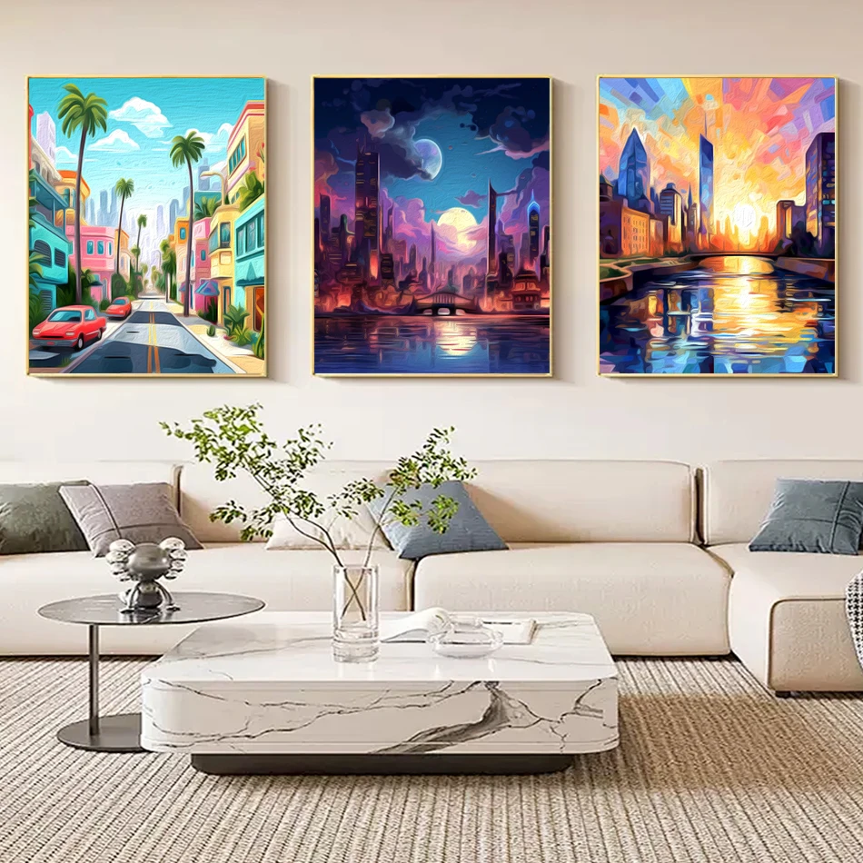 1pc frameless Painting By Numbers Modern,City Building Scenery,Markers By Numbers, Art Picture Paint Kit,Home Decoration
1pc frameless Painting By Numbers Modern,City Building Scenery,Markers By Numbers, Art Picture Paint Kit,Home Decoration