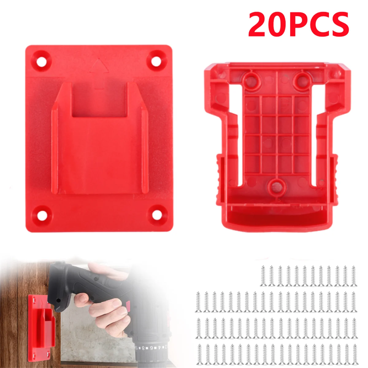 20 шт. крепление для инструмента Dewalt для Milwaukee M18 18 В, держатель для дрели, держатель для батареи Dewalt, держатель для док-станции, фиксирующее сиденье
20 шт. крепление для инструмента Dewalt для Milwaukee M18 18 В, держатель для дрели, держатель для батареи Dewalt, держатель для док-станции, фиксирующее сиденье