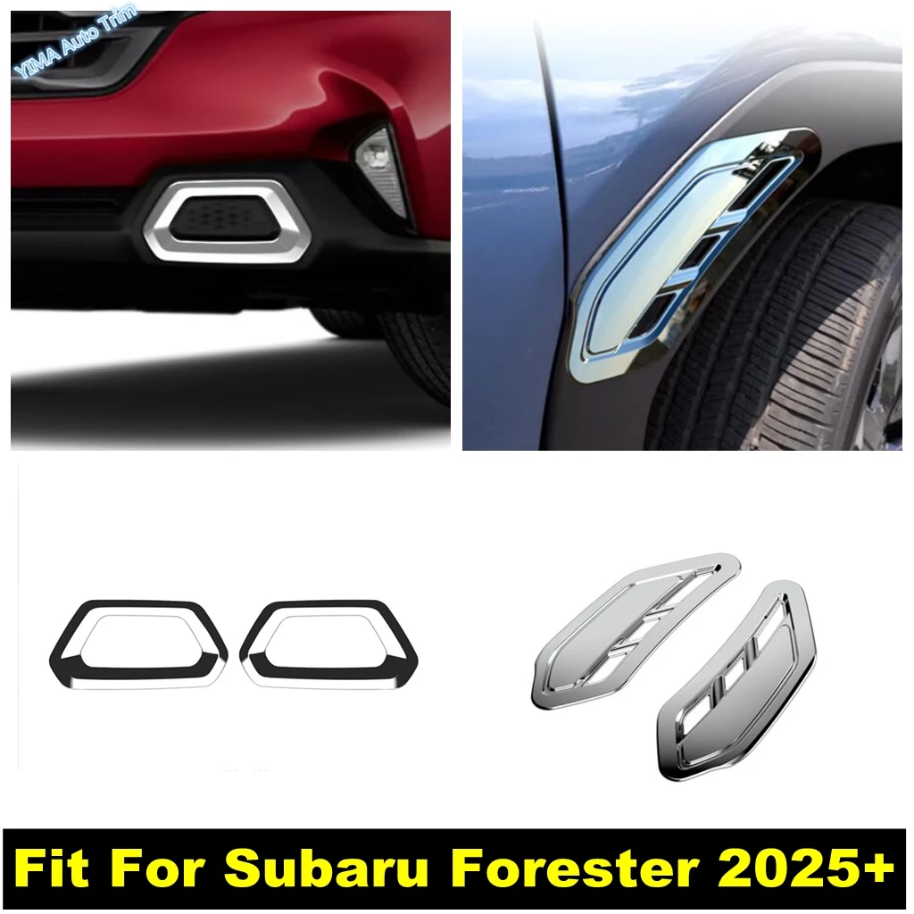 ABS Car Front Fog Lights Lamp / Side Air Flow Vent For Fender Hole Decor Cover Trim For Subaru Forester 2025 Exterior Accessorie
ABS Car Front Fog Lights Lamp / Side Air Flow Vent For Fender Hole Decor Cover Trim For Subaru Forester 2025 Exterior Accessorie