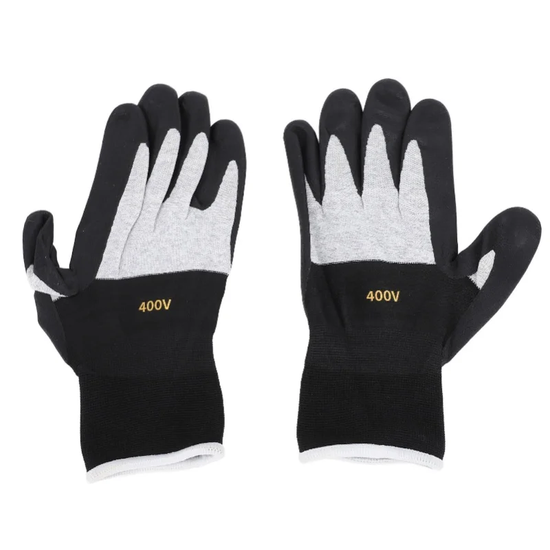 Изолированные перчатки для электриков, резиновые противоскользящие перчатки для электриков, устойчивые к напряжению 400 В, для установки и обслуживания
Изолированные перчатки для электриков, резиновые противоскользящие перчатки для электриков, устойчивые к напряжению 400 В, для установки и обслуживания