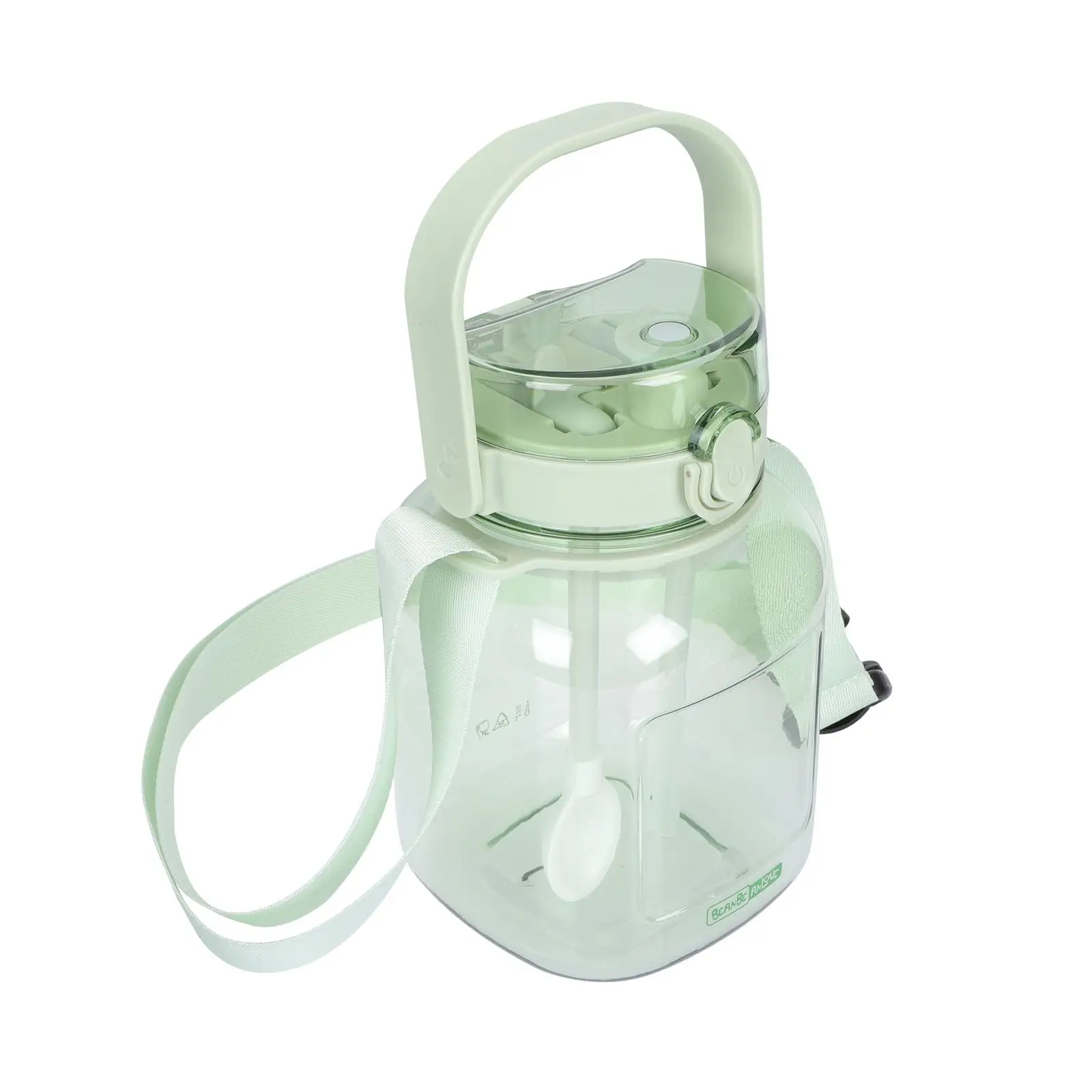 Large Capacity Water Bottle Sports Outdoor Gym Sealed Juices Container Portable Straw Silica Gel Easy Clean Stain Resistant
Large Capacity Water Bottle Sports Outdoor Gym Sealed Juices Container Portable Straw Silica Gel Easy Clean Stain Resistant
