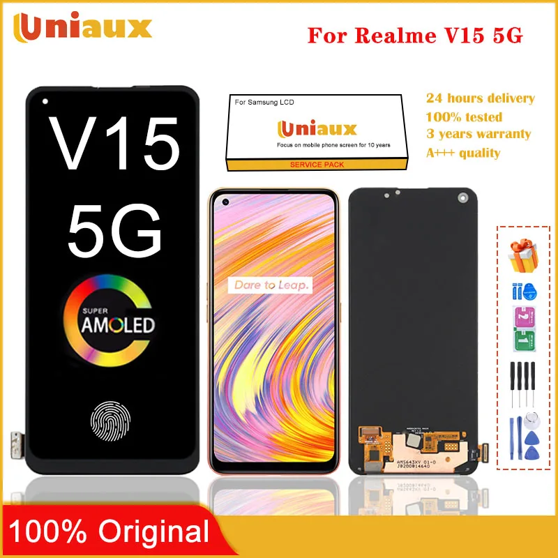 6.40" AMOLED For OPPO Realme V15 5G LCD Display Touch Screen Digitizer Assembly Replacement
6.40" AMOLED For OPPO Realme V15 5G LCD Display Touch Screen Digitizer Assembly Replacement