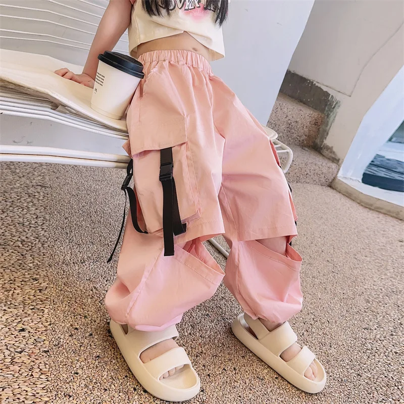 Girls Pants Summer 2024 New Children Thin Sports Casual Medium Children Quick-drying Ripped Cargo Simple Trousers Bottoms
Girls Pants Summer 2024 New Children Thin Sports Casual Medium Children Quick-drying Ripped Cargo Simple Trousers Bottoms