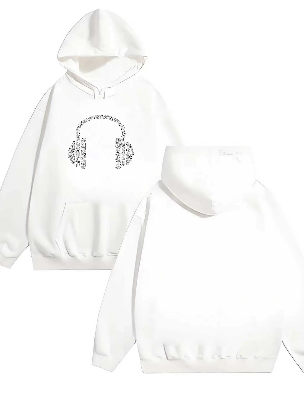 The 2025 new men's and women's fashion loose 330G heavy-duty hooded sweatshirt features earphone letter prints
The 2025 new men's and women's fashion loose 330G heavy-duty hooded sweatshirt features earphone letter prints