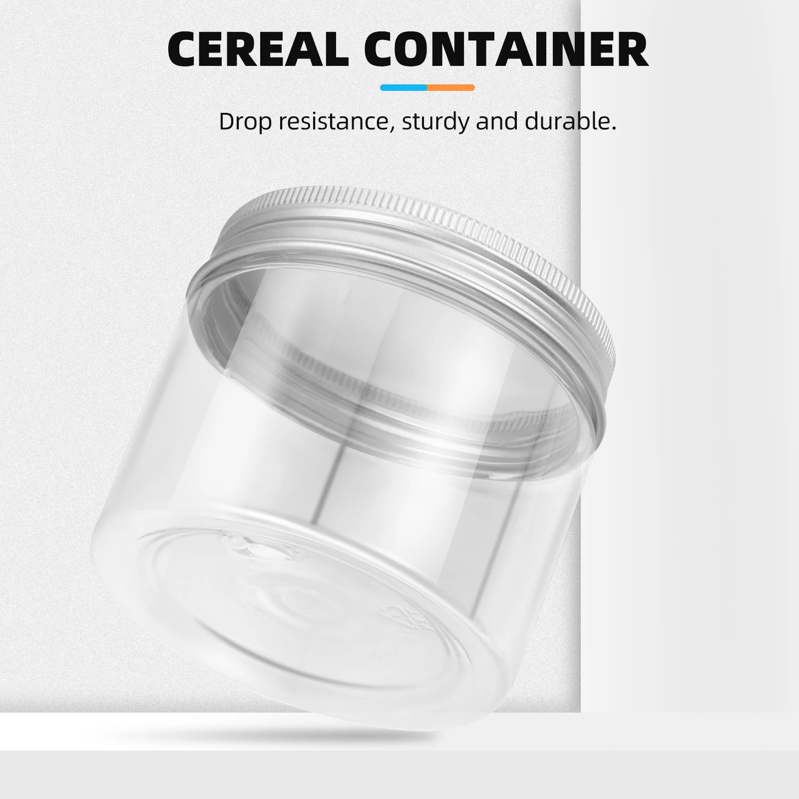 6pcs 150Ml Plastic Food Storage Jars Transparent Dry Food Canisters Waterproof Sealing Bottles For Kitchen Cereal Tea
6pcs 150Ml Plastic Food Storage Jars Transparent Dry Food Canisters Waterproof Sealing Bottles For Kitchen Cereal Tea