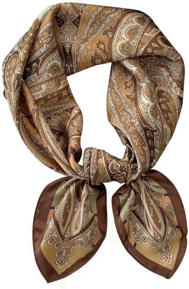 Head Hair Scarf Satin Silk Feeling Scarves for Women Lightweight Fashion Bag Purse Scarf for Handbags Accessories
Head Hair Scarf Satin Silk Feeling Scarves for Women Lightweight Fashion Bag Purse Scarf for Handbags Accessories