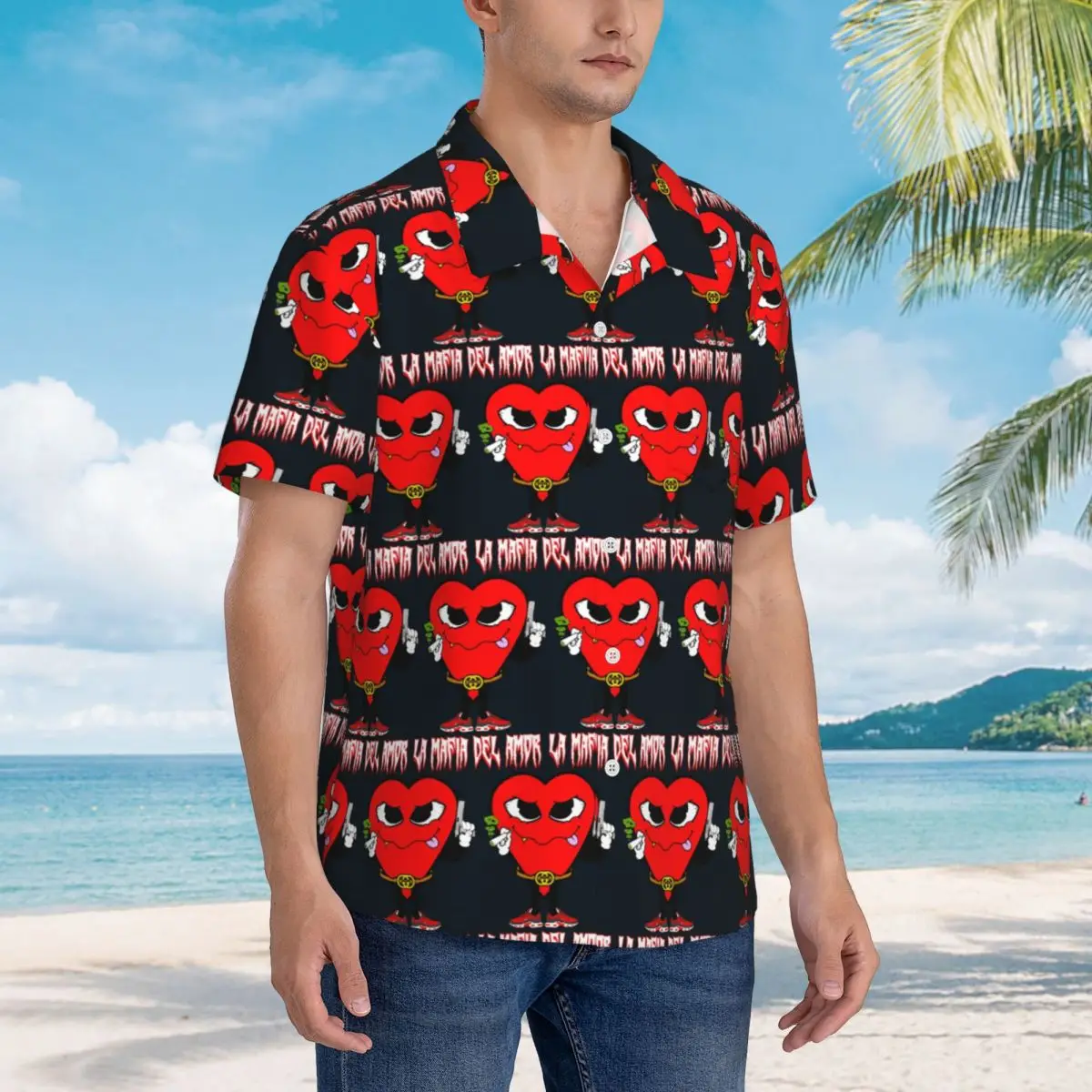 MAFIA OF LOVE Hawaiian Shirts Casual Men Short Sleeve Shirt for Summer Beach Men's Button Tops
MAFIA OF LOVE Hawaiian Shirts Casual Men Short Sleeve Shirt for Summer Beach Men's Button Tops