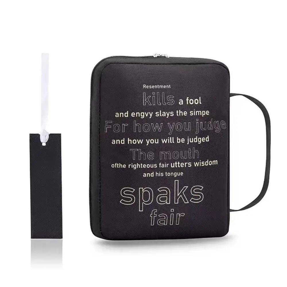 New Portable Bible Cover Zipper Multi-functional Bible Carrying Case Stylish Storage Bag Outdoor 
New Portable Bible Cover Zipper Multi-functional Bible Carrying Case Stylish Storage Bag Outdoor