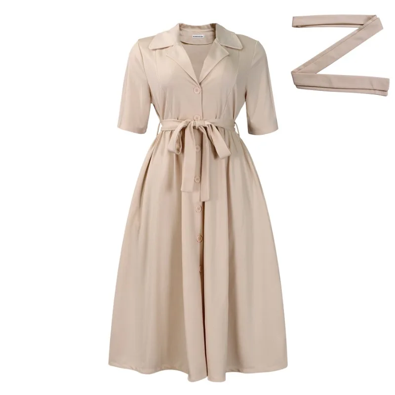 2024 Elegant Dress Women for Wedding Party Summer Fashion Short Sleeve V-neck Polyester Midi Dress Dashiki African Clothes
2024 Elegant Dress Women for Wedding Party Summer Fashion Short Sleeve V-neck Polyester Midi Dress Dashiki African Clothes