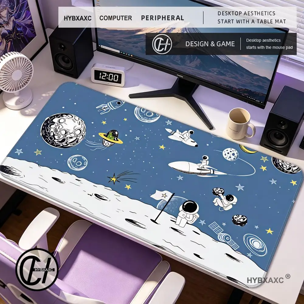 HYBXAXC Cute Astronaut Space Gaming Mouse Pad Non-Slip Desk Mat Galaxy Planet Rocket Kids Mousepad
HYBXAXC Cute Astronaut Space Gaming Mouse Pad Non-Slip Desk Mat Galaxy Planet Rocket Kids Mousepad