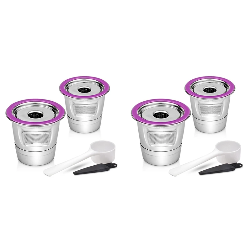 2X Stainless Steel Coffee Capsule Cup Reusable K Cup For Keurig 2.0/1.0 Mini Plus Coffee Filter
2X Stainless Steel Coffee Capsule Cup Reusable K Cup For Keurig 2.0/1.0 Mini Plus Coffee Filter