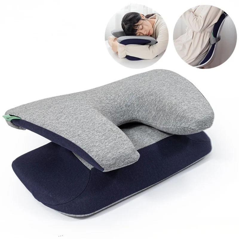 Memory Foam Nap Pillow Cervical Support Wedge Orthopedic Cushion Folding Student Sleep Pillow for Office Lunch Break Rest
Memory Foam Nap Pillow Cervical Support Wedge Orthopedic Cushion Folding Student Sleep Pillow for Office Lunch Break Rest