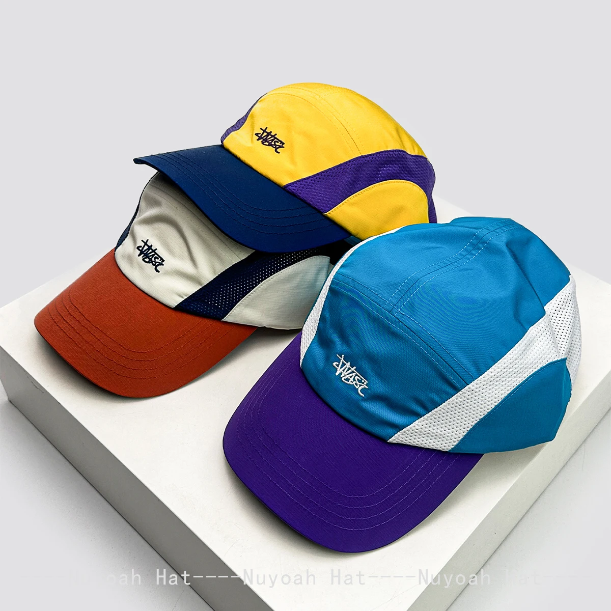 New Men Women Color Block Quick-dry Embroidered Letters Baseball Hats Sunshade Outdoor Versatile Peaked Caps ins Fashion Sports
New Men Women Color Block Quick-dry Embroidered Letters Baseball Hats Sunshade Outdoor Versatile Peaked Caps ins Fashion Sports
