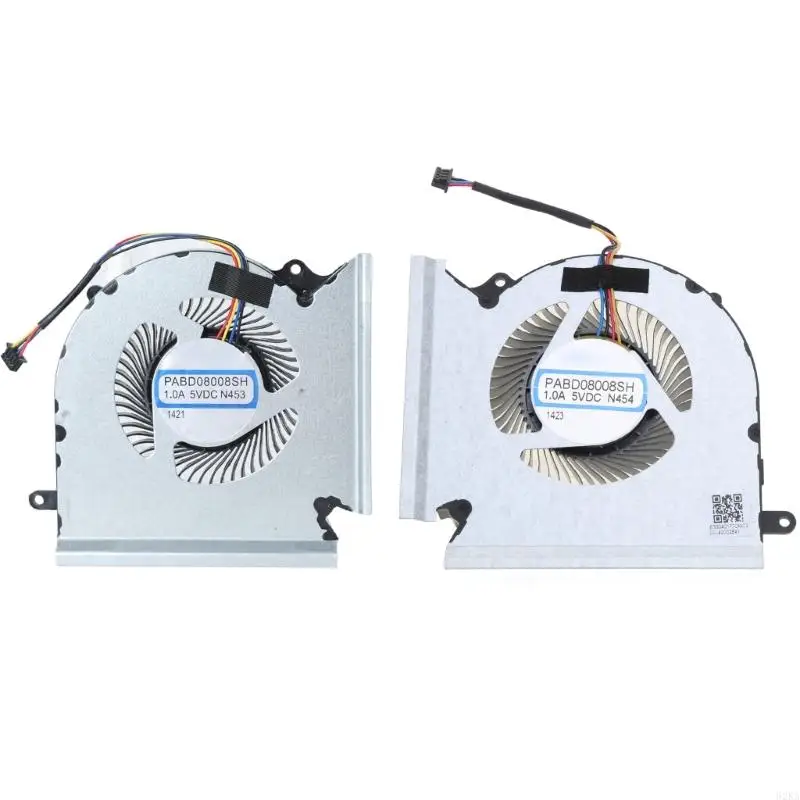 62KA Notebook Radiator for MSI GE66 GP66 MS-1542 CPU GPU Cooling Fan 5V 1A 4-pin Laptop Cooler PABD08008SH N453 N454
62KA Notebook Radiator for MSI GE66 GP66 MS-1542 CPU GPU Cooling Fan 5V 1A 4-pin Laptop Cooler PABD08008SH N453 N454