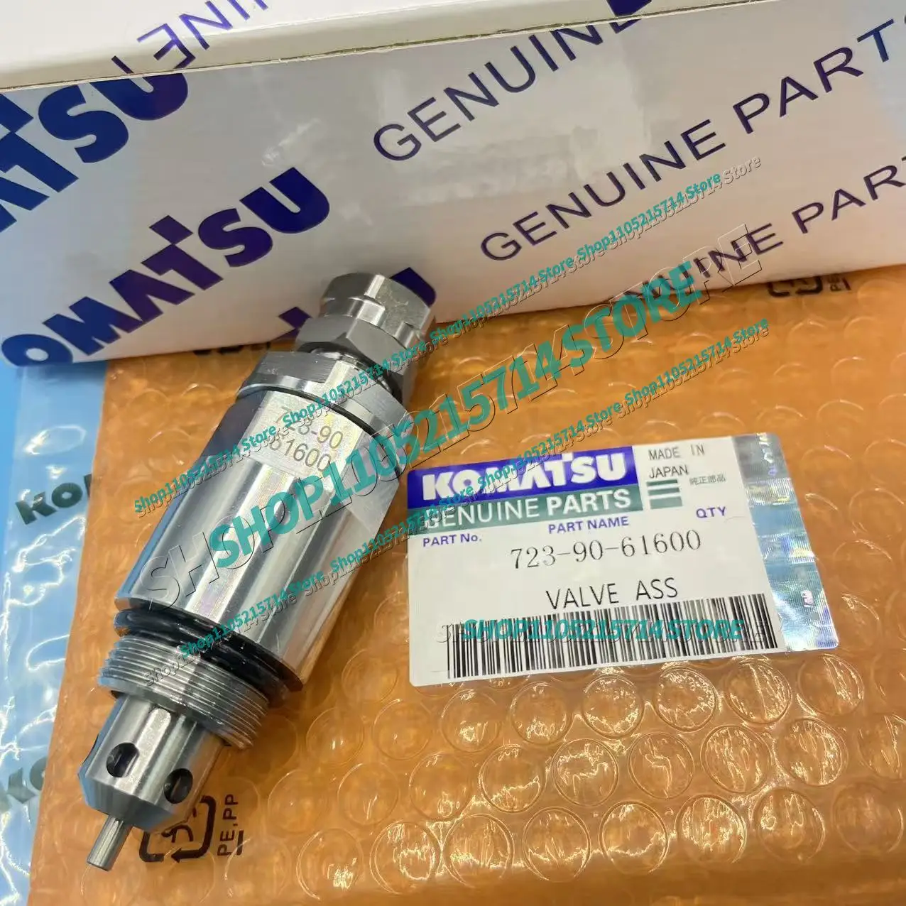 723-90-61600 7239061600 Construction Machinery Parts Suction Relief Valve for Komatsu PC200-8 PC200-7
723-90-61600 7239061600 Construction Machinery Parts Suction Relief Valve for Komatsu PC200-8 PC200-7