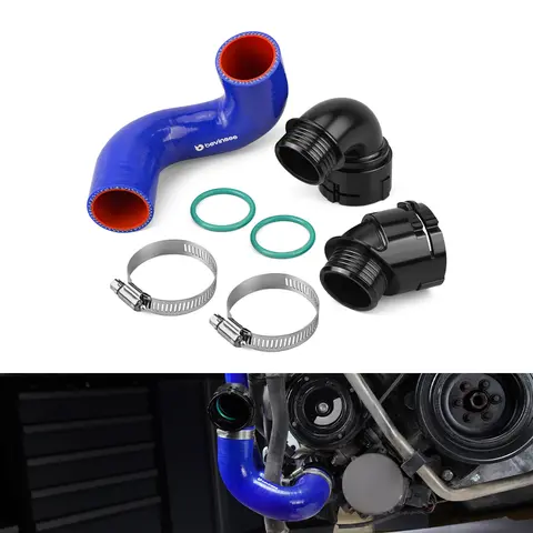 Lower Radiator Hose Repair Kit For BMW N52N N53 Engine For BMW E90 E92 E91 E93 E82 E88 E81 X1 E84 Replaces 17127564478
