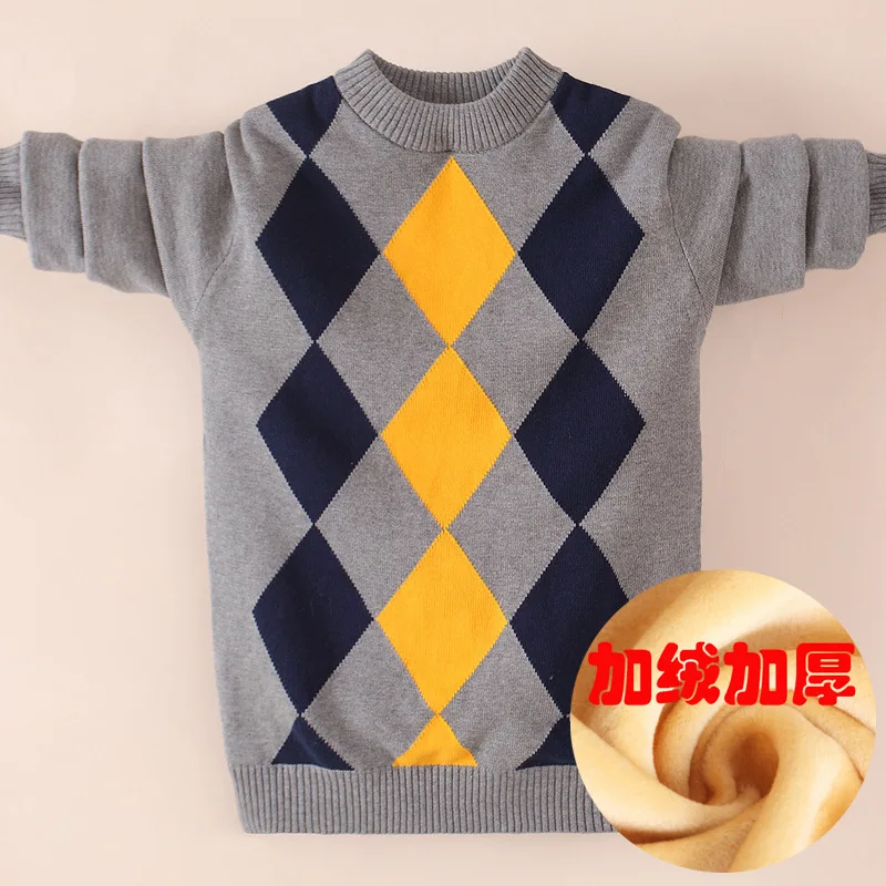 Children's sweater Boys' thick cotton sweater Children's sweater with fleece sweater pullover sweater sweater bebe
Children's sweater Boys' thick cotton sweater Children's sweater with fleece sweater pullover sweater sweater bebe