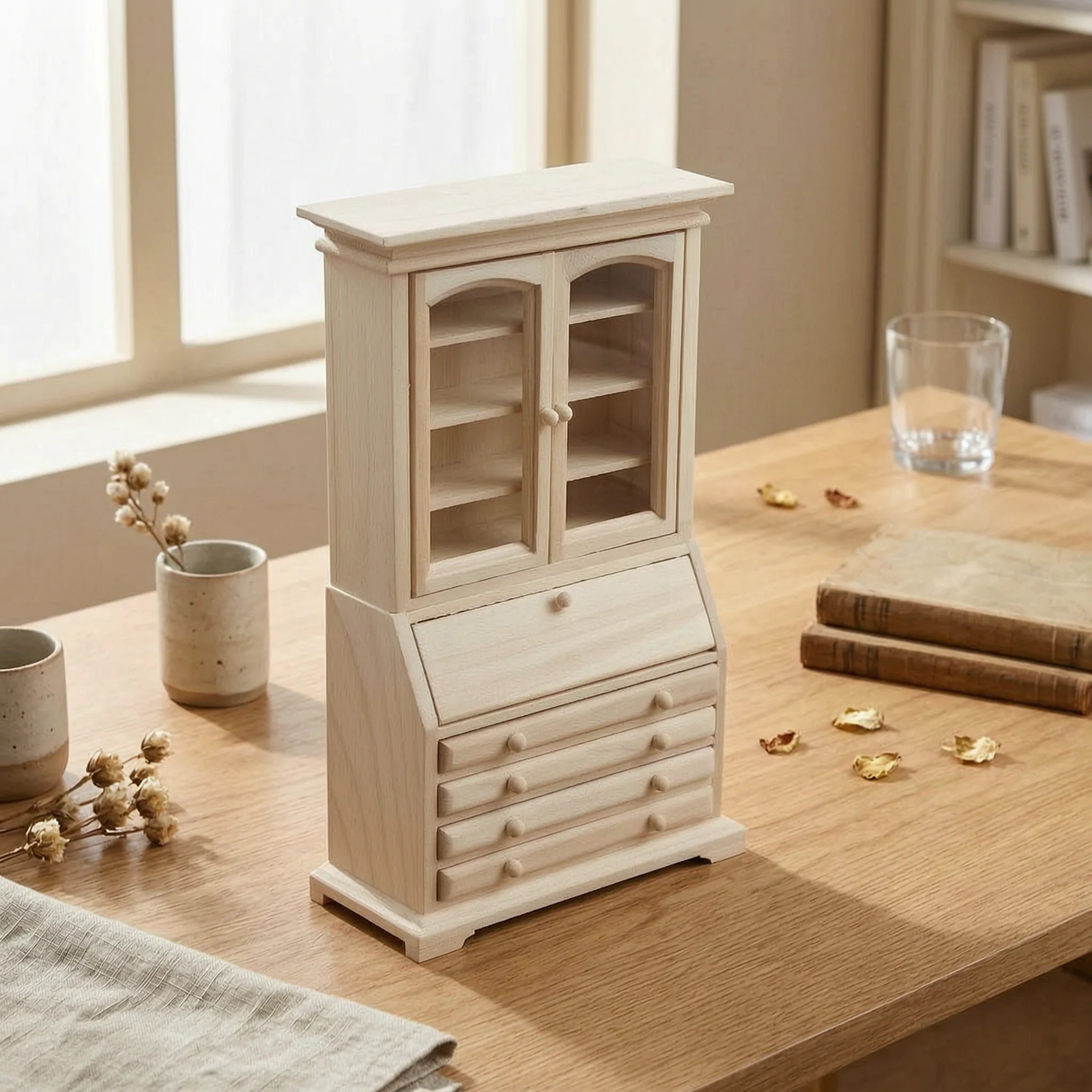 1:12 Scale Wooden Cupboard Clear Front Openings 1:12 Scale Cabinet Wooden Miniature Cabinet Realistic Feature
1:12 Scale Wooden Cupboard Clear Front Openings 1:12 Scale Cabinet Wooden Miniature Cabinet Realistic Feature