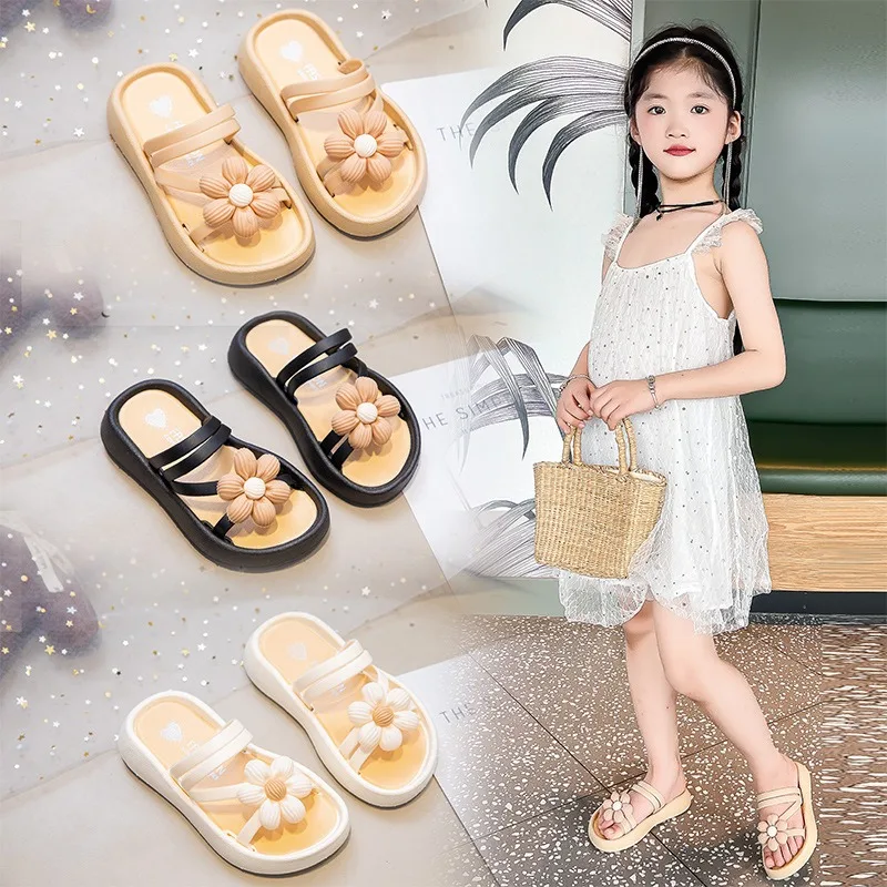 Summer Girls Casual Sandals Children Woven Flower Princess Beach Slippers Soft-Soled Kids Indoor Bathroom Slippers Casual Shoe
Summer Girls Casual Sandals Children Woven Flower Princess Beach Slippers Soft-Soled Kids Indoor Bathroom Slippers Casual Shoe