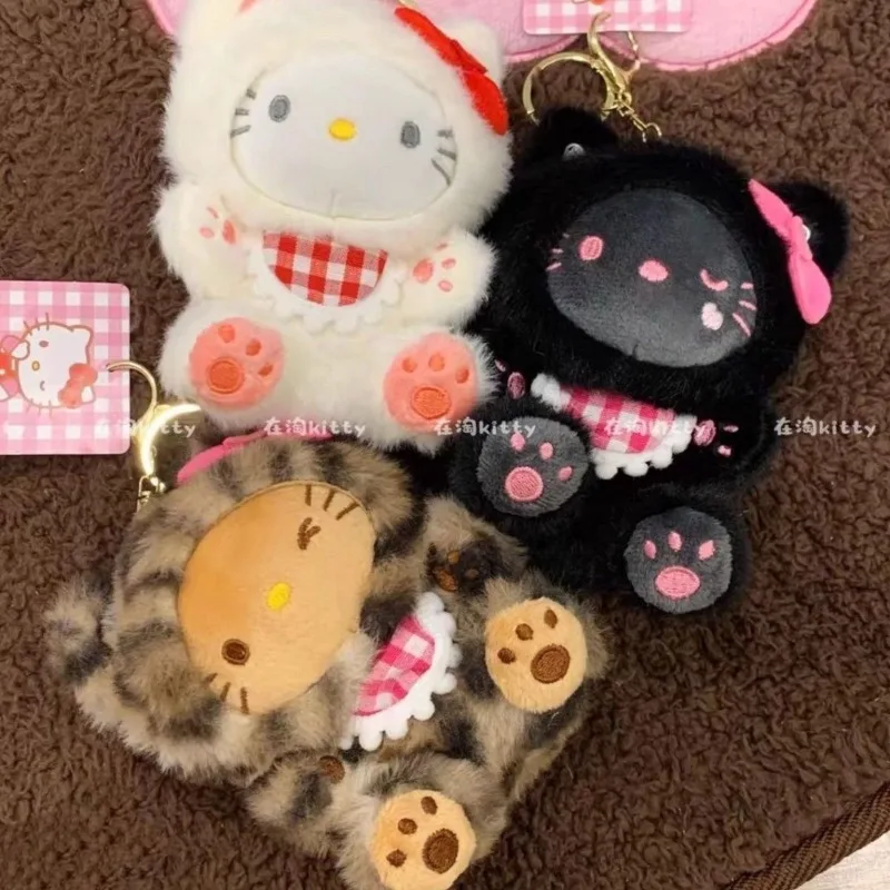 Серия толстовок Sanrio Kawaii Hello Kitty с леопардовым принтом, плюшевая кукла Китти, брелок-подвеска для сумки, подарок для любителей коллекционирования и праздников
Серия толстовок Sanrio Kawaii Hello Kitty с леопардовым принтом, плюшевая кукла Китти, брелок-подвеска для сумки, подарок для любителей коллекционирования и праздников