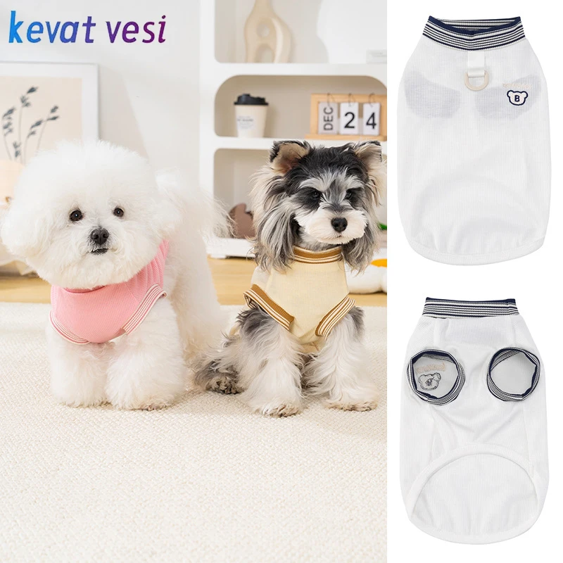 Cute Printed Dog Clothes Spring Summer New Dog T-shirt Soft Skin-friendly Pet Clothes for Dogs Cats Comfy Breathable Puppy Vest
Cute Printed Dog Clothes Spring Summer New Dog T-shirt Soft Skin-friendly Pet Clothes for Dogs Cats Comfy Breathable Puppy Vest