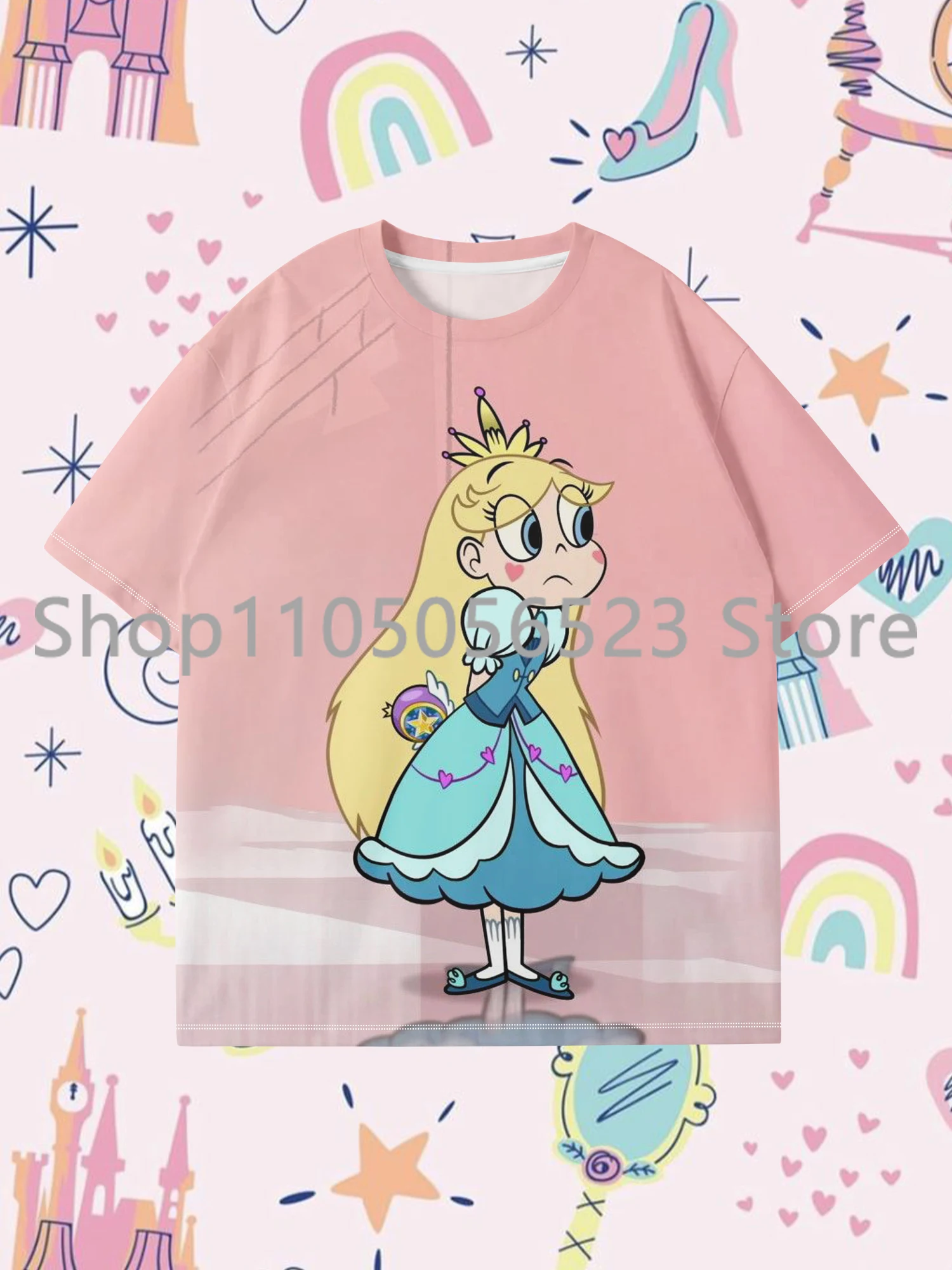 2025 Cute Star Butterfly Cartoon T-Shirt Children's Short Sleeve Summer Casual T-Shirt Kids Sports Shirt Quick Drying Tops Tee
2025 Cute Star Butterfly Cartoon T-Shirt Children's Short Sleeve Summer Casual T-Shirt Kids Sports Shirt Quick Drying Tops Tee