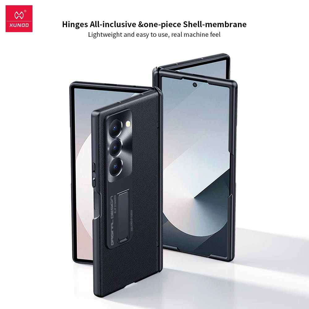 XUNDD All-inclusive Hinge One-piece Shell-membrane Case for Samsung Galaxy Z Fold 5 6 Lightweight Shockproof PU Leather Cover
XUNDD All-inclusive Hinge One-piece Shell-membrane Case for Samsung Galaxy Z Fold 5 6 Lightweight Shockproof PU Leather Cover
