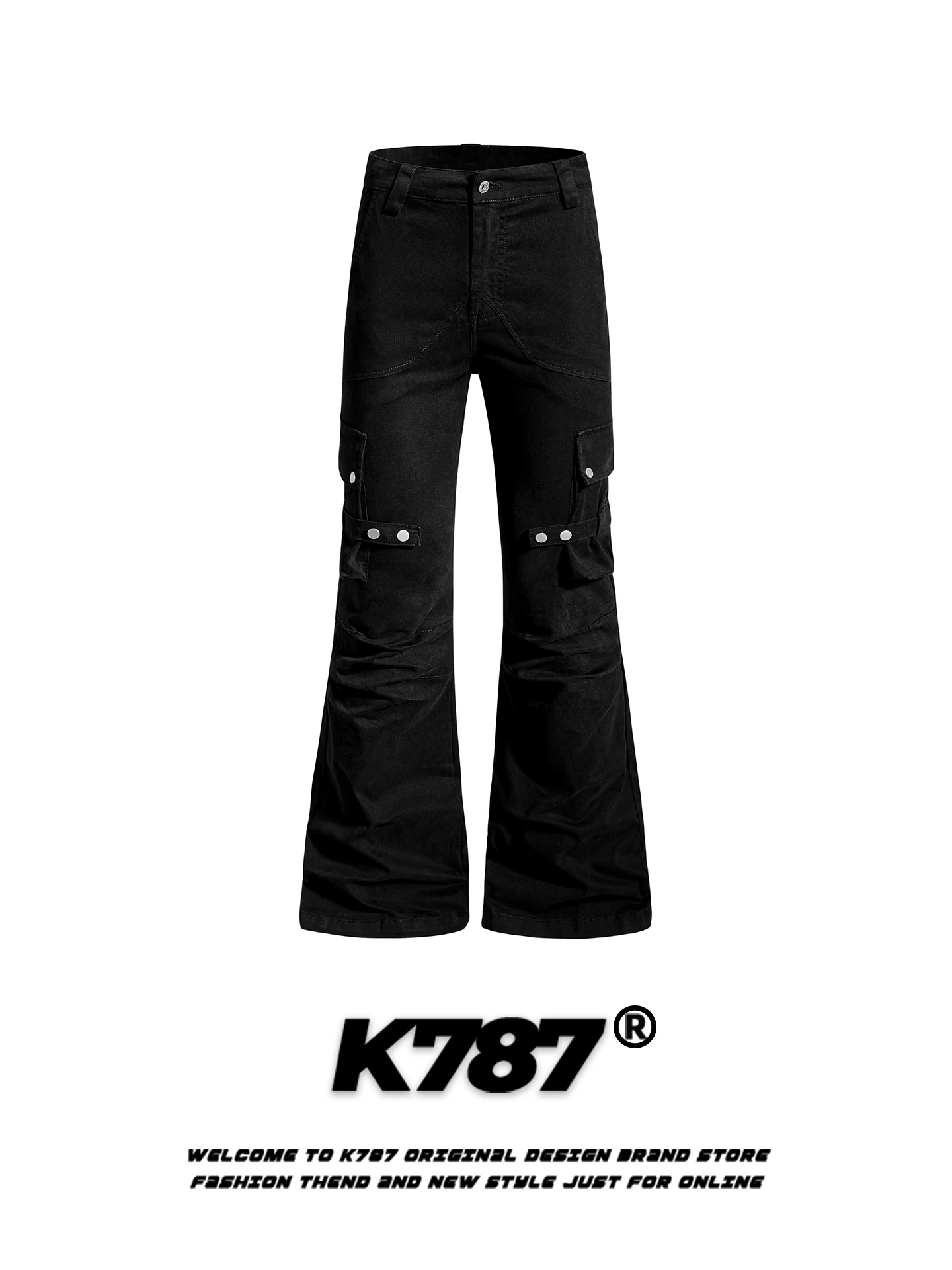 K787 American Retro High Waist Wide Leg Pants Men's Women's High Street Style Casual Trousers with Pockets Straight Cut Jeans
K787 American Retro High Waist Wide Leg Pants Men's Women's High Street Style Casual Trousers with Pockets Straight Cut Jeans