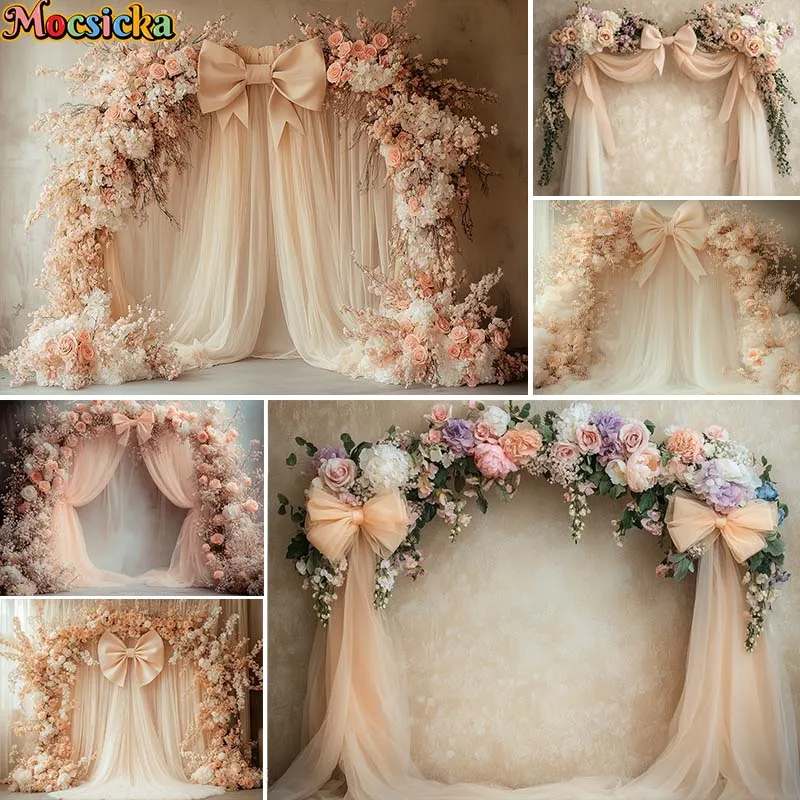 Mocsicka Boho Bow Flowers Photography Backdrops Arch Decor Kids Baby Shower Wedding Maternity Portrait Photo Background Studio
Mocsicka Boho Bow Flowers Photography Backdrops Arch Decor Kids Baby Shower Wedding Maternity Portrait Photo Background Studio