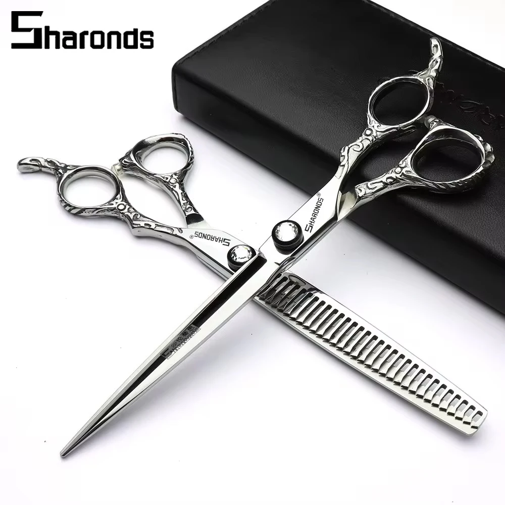 Профессиональные Парикмахерские ножницы sharond 7 дюймов 440C Японские Стальные специальные ножницы для стрижки волос Парикмахерские ножницы инструменты для стрижки волос
Профессиональные Парикмахерские ножницы sharond 7 дюймов 440C Японские Стальные специальные ножницы для стрижки волос Парикмахерские ножницы инструменты для стрижки волос