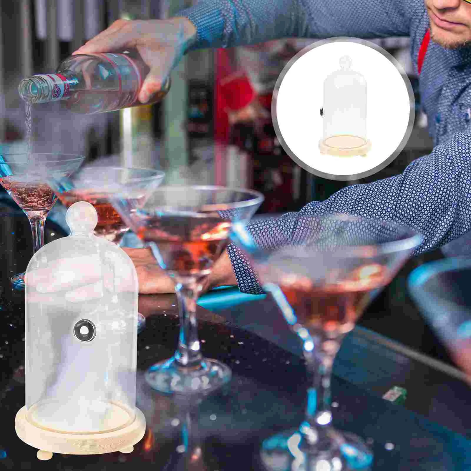 Glass Hood Food Showcase Smoke Cover Cake Pan Cuisine Smoking Transparent Wooden Lid
Glass Hood Food Showcase Smoke Cover Cake Pan Cuisine Smoking Transparent Wooden Lid