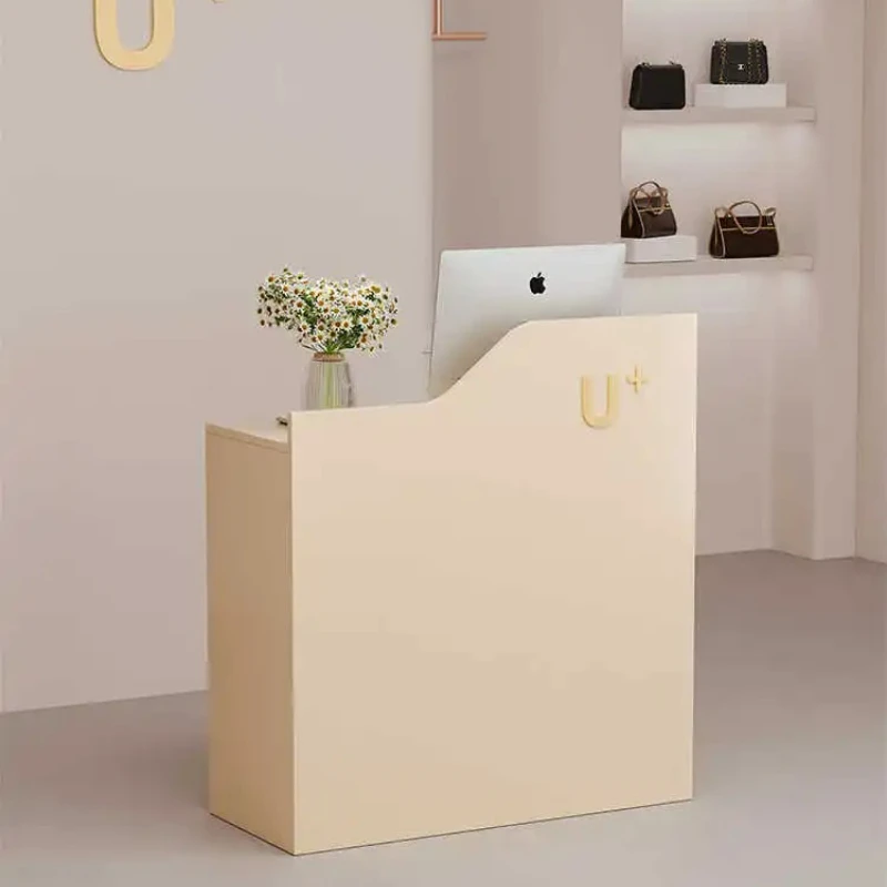 Modern Simple Reception Cashier Beautician Reception Salon Small Bar Counter Clinic Escritorio De Recepcion Commercial Furniture
Modern Simple Reception Cashier Beautician Reception Salon Small Bar Counter Clinic Escritorio De Recepcion Commercial Furniture