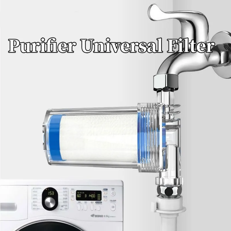 Purifier Output Universal Shower Filter PP Cotton Shower Strainer Faucet Water Heater Purification Kitchen Bathroom Fittings
Purifier Output Universal Shower Filter PP Cotton Shower Strainer Faucet Water Heater Purification Kitchen Bathroom Fittings