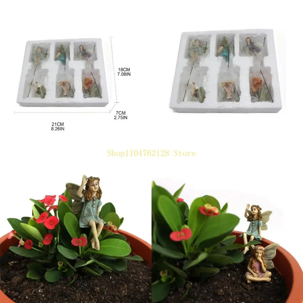 Fairy Garden Accessories Outdoor Indoor 6pcs Miniature Fairies Figurines Decor best sale
Fairy Garden Accessories Outdoor Indoor 6pcs Miniature Fairies Figurines Decor best sale